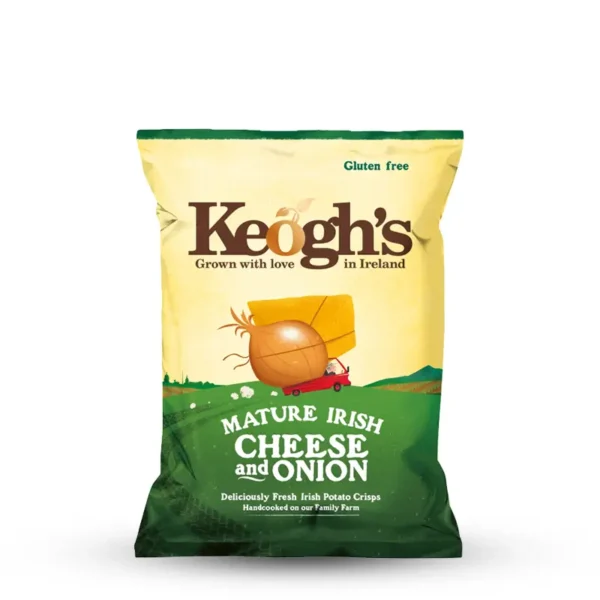 Keoghs Cheese & Onion Potato Crisps